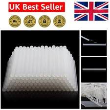 Durable Clear Hot Melt Glue Sticks 7mm x 100mm - Pack of 100 for All Projects 0.11 per stick