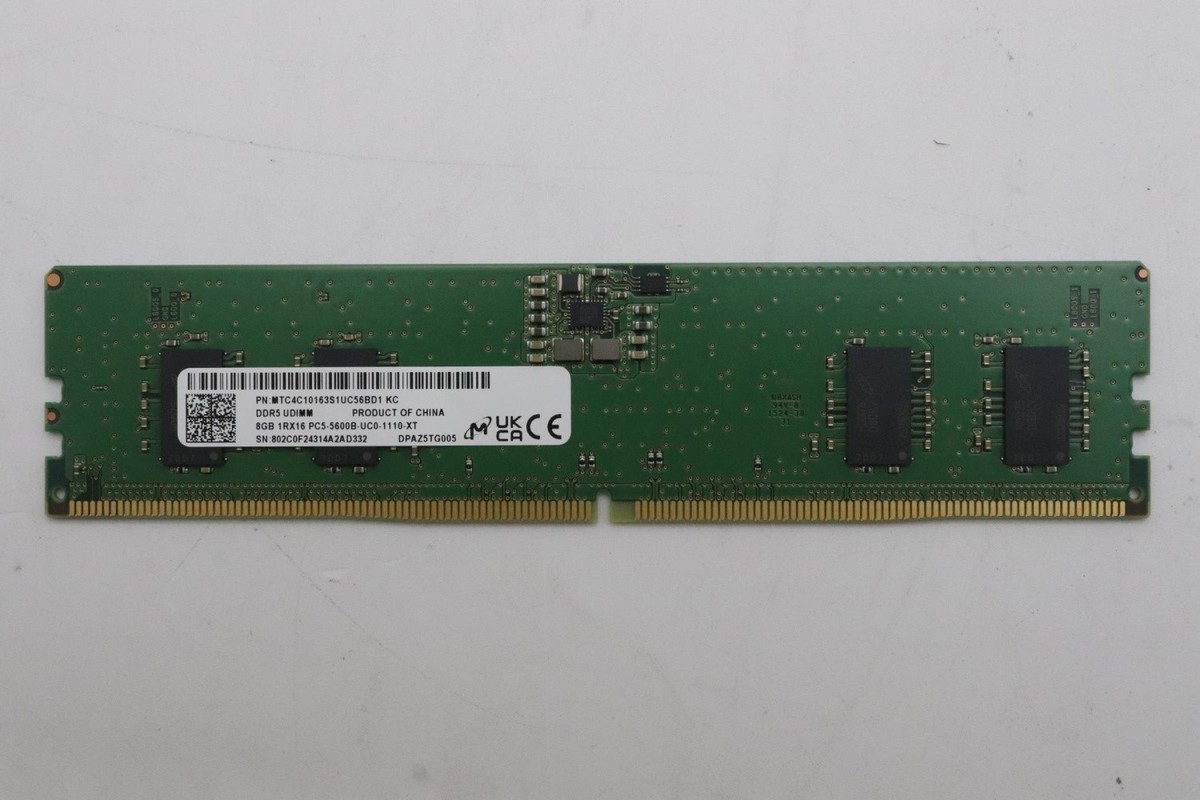 Original 5M31L87421 Lenovo Speicher 8GB DDR5 5600Mhz UDIMM M90t