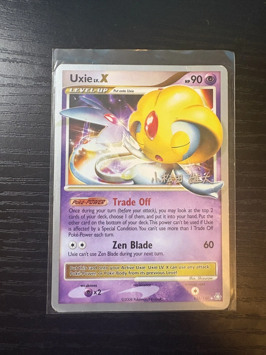 Uxie LV.X Pokémon TCG Cards for sale | eBay