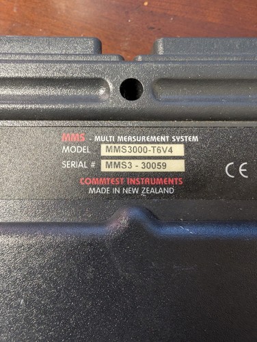 Commtest Instruments MMS3000 Multi Measurement System 30007 MMS3000-T6V4 - Picture 3 of 4
