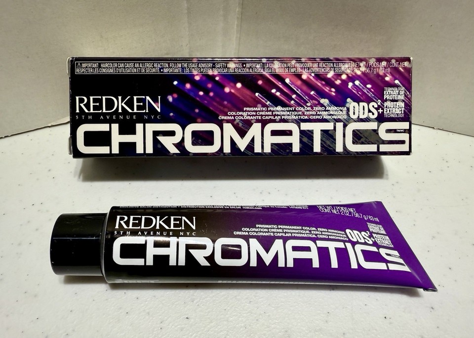 Redken Chromatics 4Ag 4.17 Ash Green Permanent Hair Color New in Box | eBay