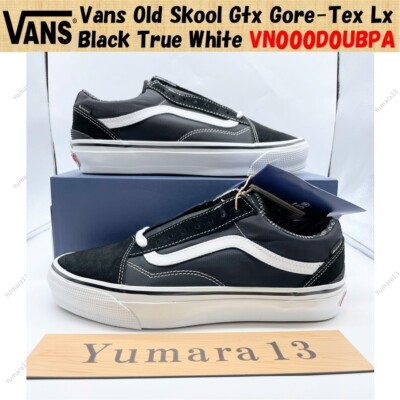 Vans Old Skool Gtx Gore-Tex Lx Black True White VN000D0UBPA Men's Size