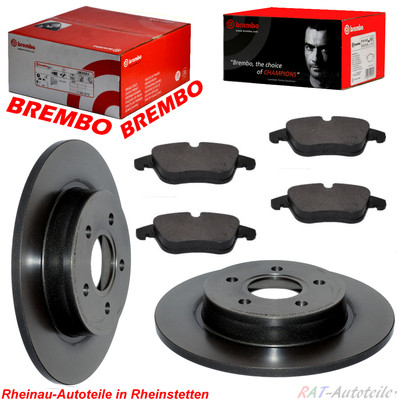 Brembo Bremsscheiben KIT 280mm-Hinten FORD Focus C-Max FOCUS II Kombi Cabriolet
