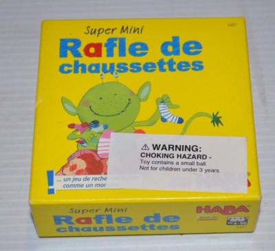 RAFLE DE CHAUSSETTES Haba GAME Germany