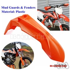 Parafango anteriore arancione plastica moto sporco moto parafango per KTM EXC SX XCF