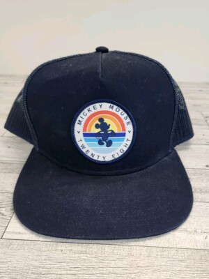 Mickey Mouse Disney SnapBack Baseball Hat Navy Blue Twenty Eight Collection NEFF
