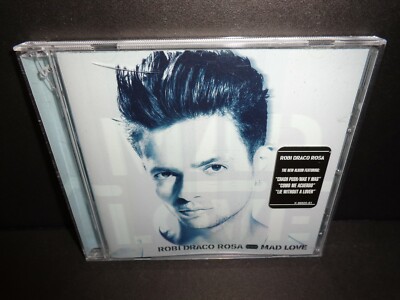 MAD LOVE by ROBI DRACO ROSA-Rare Collectible CD with Crash Push