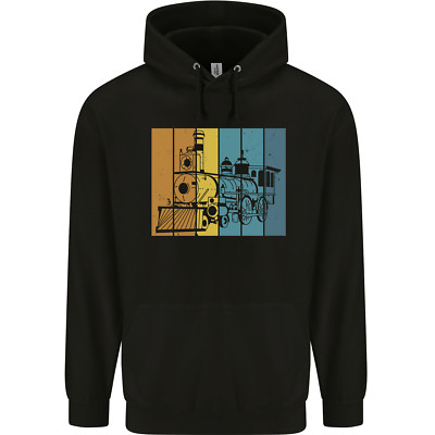 A Locomotive Trainspotter Trains Trainspotting Kinder Kids Hoodie