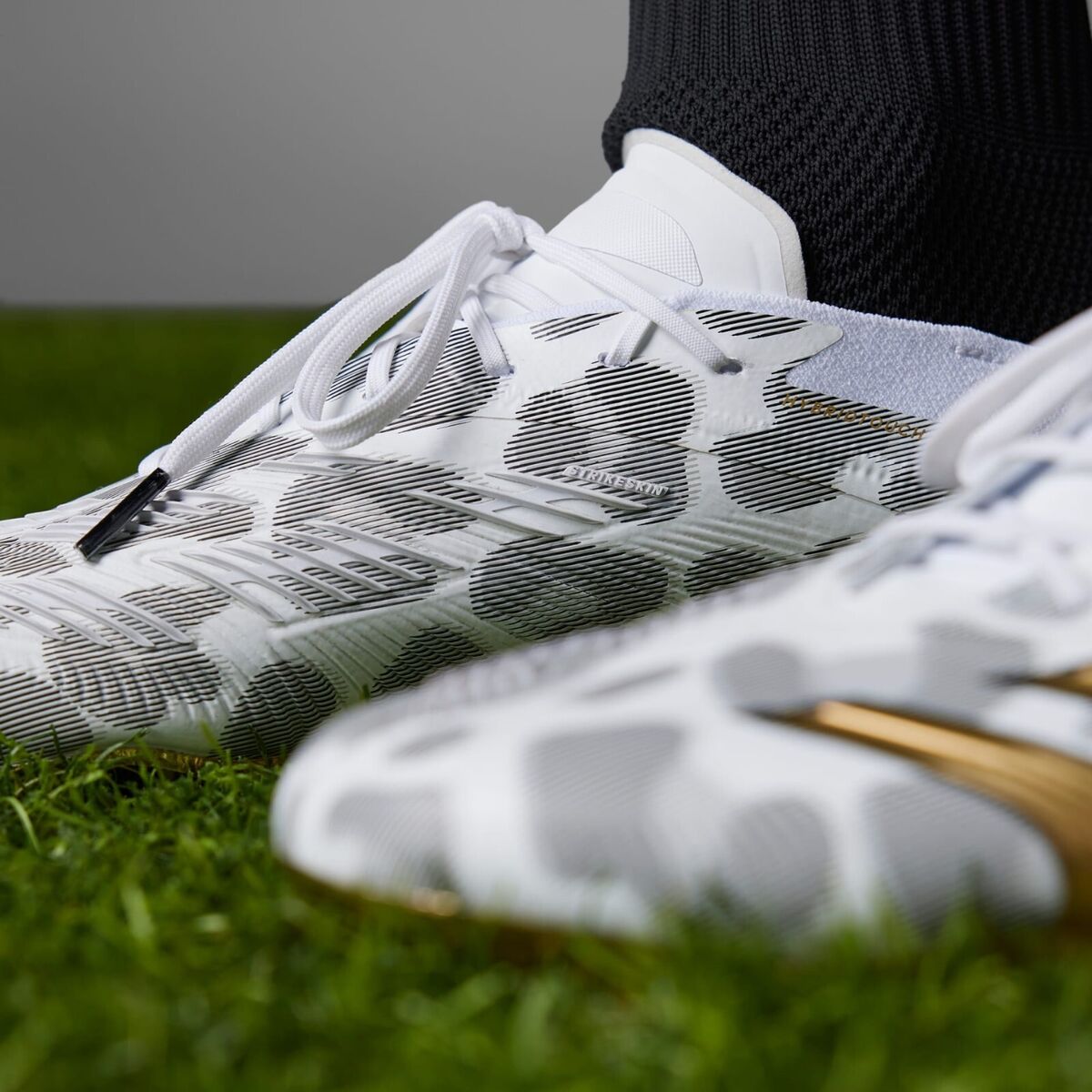 adidas Predator Elite White-Metallic Gold New Soccer Cleats adidas Predator Elite White-Metallic Gold New Soccer Cleats