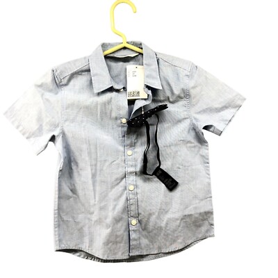 short sleeve dress shirt with bow tie Amazon.com: YALLET Boys Short Sleeve Shirts Button Down Print Dress Wedding  Outfits Summer Beach Casual Clothes with Bow Tie (Blue Print, 5-6 Years:  Clothing, Shoes & Jewelry