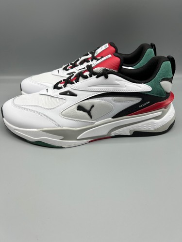 puma rs white black