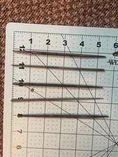 5x lot Germany Rasps Files Riffler german Vintage set rare find unknown maker