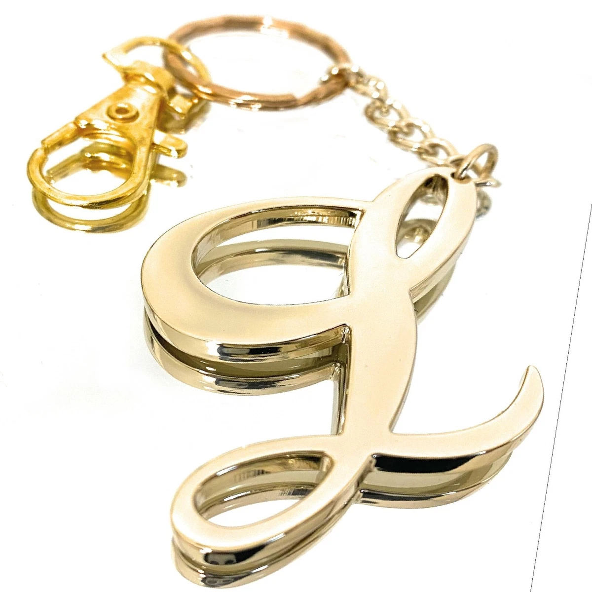 Ciondolo Lettera L in Oro Giallo 18 Kt