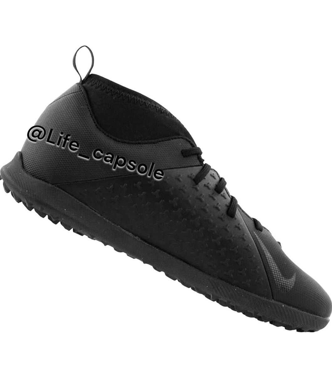 Size 6Y Nike Soccer JR Phantom VSN Club DF TF Black Big Kids