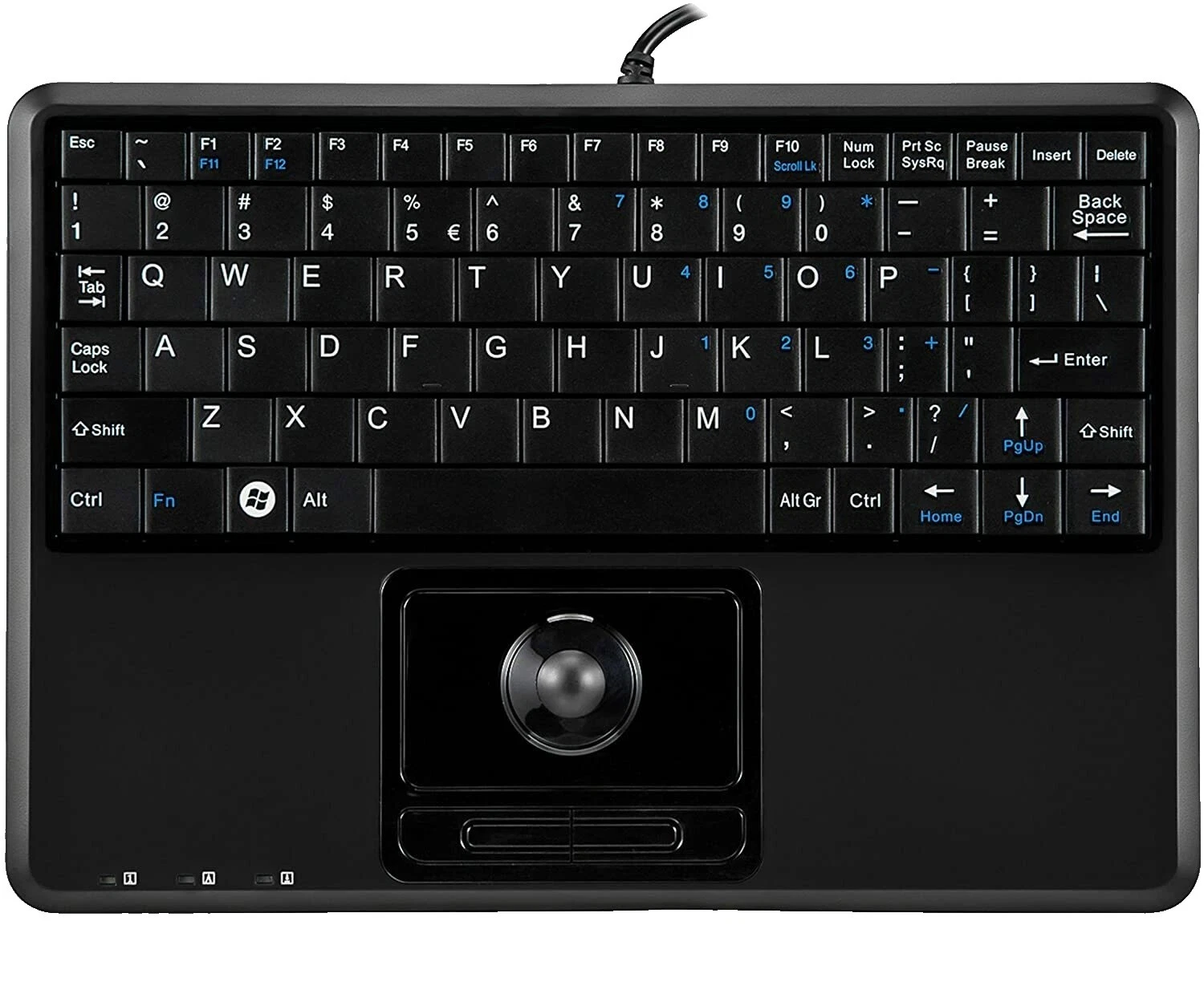 USB Computer Keyboard & Mouse Bundles with Built - In Touchpad