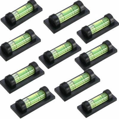 8x Tubular Magnetic Magnet Bubble Spirit Level Small Portable Mini Leveling