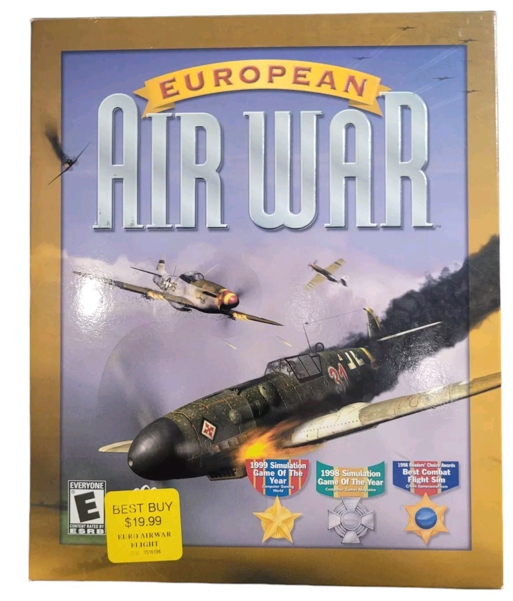 Nuevo Precintado Guerra Aérea Europea Windows 95 CD ROM PC