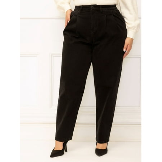 ELOQUII Elements Womens Carrot Leg Jeans Size 18 Black eBay