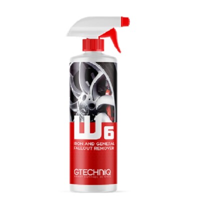 Gtechniq W6 Iron & General Fallout Remover 500 Ml. Dekontaminierungsmittel Eisen