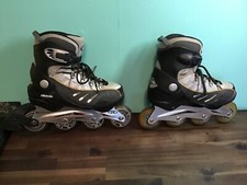 DBX Abec 7 Inline Skates Roller Blades Size 7 classix AL frame 2-8-3 tech USED