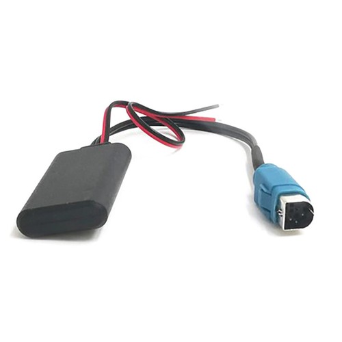 1Pc Car Bluetooth 5.0 Wireless Music Adapter for Alpine Radio AUX Cable Adapt-mx - Photo 4/8