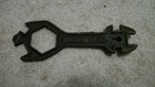 Antique MOLINE DRILL A1037 Cast Iron Farm Implement Wrench Grain Drill Tool — photo 1