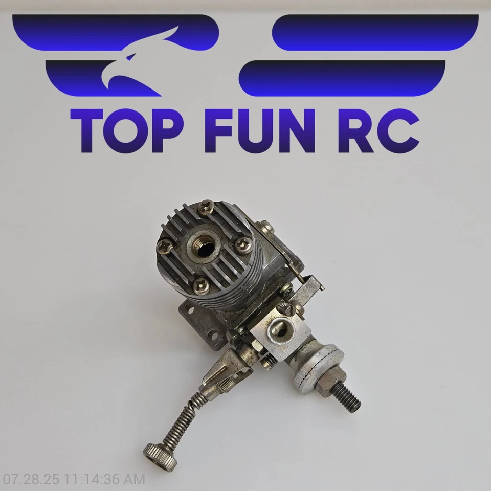 Enya .09 Nitro RC Airplane Engine Vintage - Image 3 of 4
