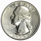 1932-D WASHINGTON QUARTER ~ LOTS OF LUSTER! ~ NICE BOLD AU+ ABOUT UNCIRCULATED!