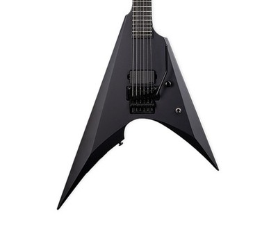 ESP LTD Arrow Black Metal w/Floyd Rose - Black Satin - B-Stock