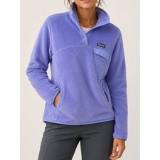 Patagonia Women's Re-Tool Snap-T Pullover Purple Small