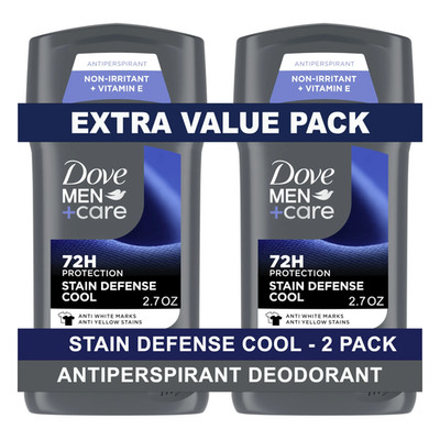 Stain Defense Long Lasting Men'S Antiperspirant Deodorant Stick Cool, 2.7 Oz Twi