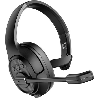 EKSA Truck Driver Bluetooth Headset with Microphone, Environmental Noise Canc...