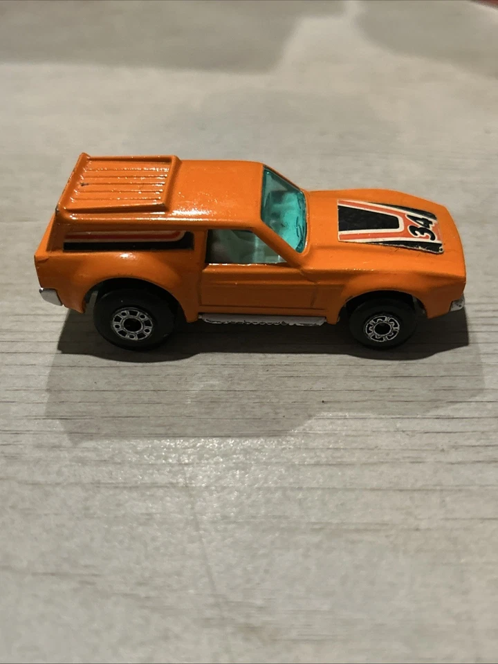 Coche superrápido vintage Matchbox Orange Vantastic 1975 #34 Lesney Inglaterra Foto 3 de 4
