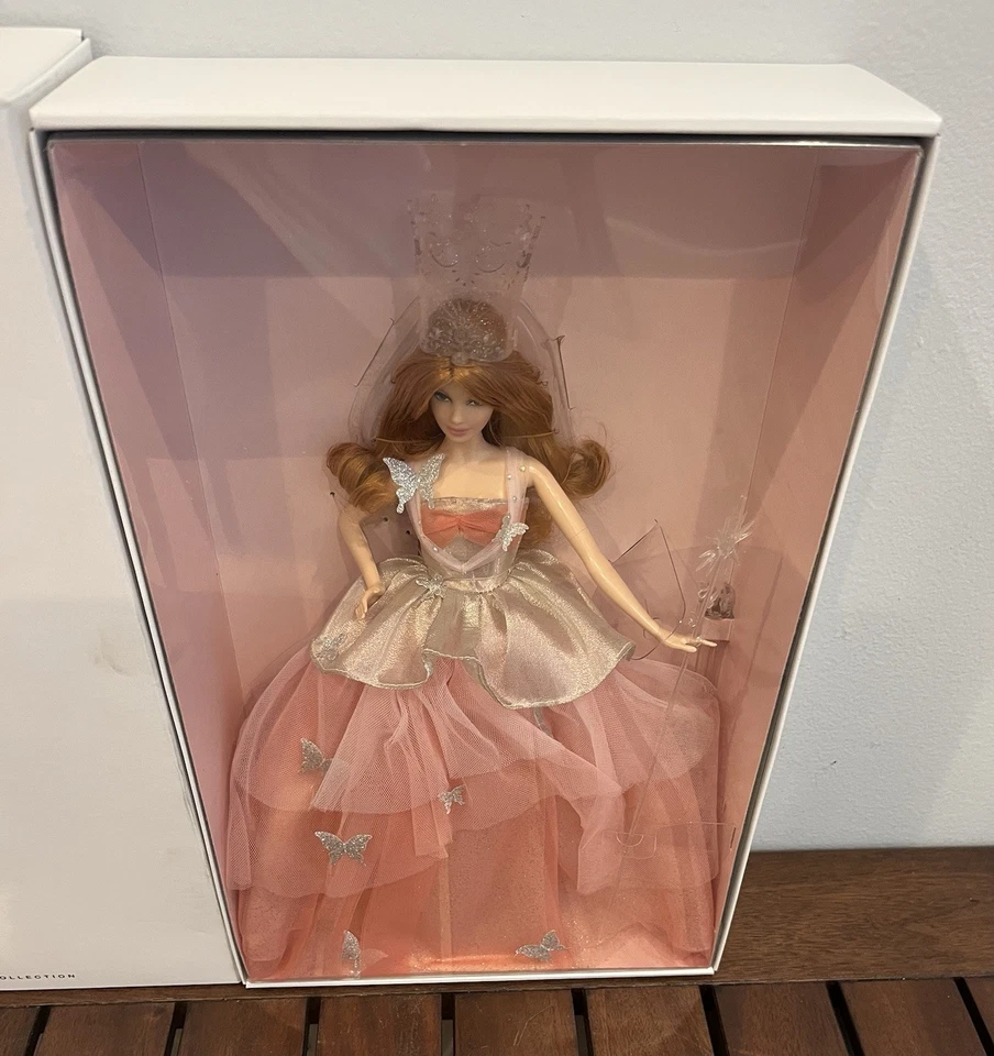 The Wizard of Oz Fantasy Glamour GLINDA Barbie Doll #CJF31 Gold Label Rare - Image 2 of 4