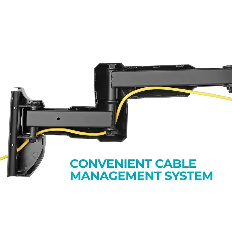 TV Wall Mount Bracket Tilt Swivel Arm 23 26 27 30 32 37 40 42" LCD LED VESA - Image 4 of 4