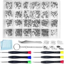 Eyeglass Repair Kit - 24 Types of Screw Size Glasses 24 Screws