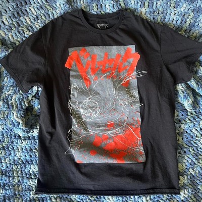 Berserk Crunchyroll Manga Anime short sleeve black color shirt KV37500