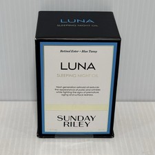New Sealed Sunday Riley Luna Sleeping Night Oil 1.18oz