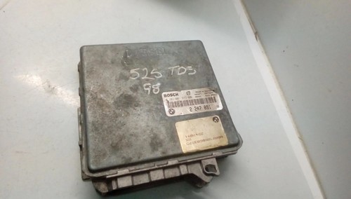 BMW 5 E39 Motorsteuergerät ECU 2247891 2.50 Diesel 1997 27706959