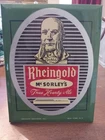 Rheingold McSorleys True Hearty Ale Vintage Beer Sign Great Condition 10x7 size