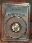 1947 Roosevelt Dime MS62 PCGS