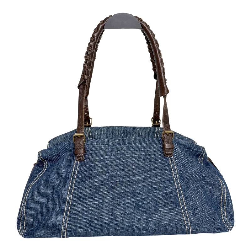 Blue Leather Exterior Miu Miu Bags & Handbags for Women for sale