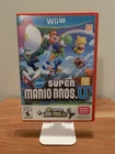 New Super Mario Bros. u +  New Super Luigi u - Wii U - Tested & works