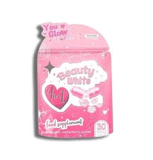You Glow Babe BEAUTY WHITE Glutathione Capsules, Japan Formula 30 count