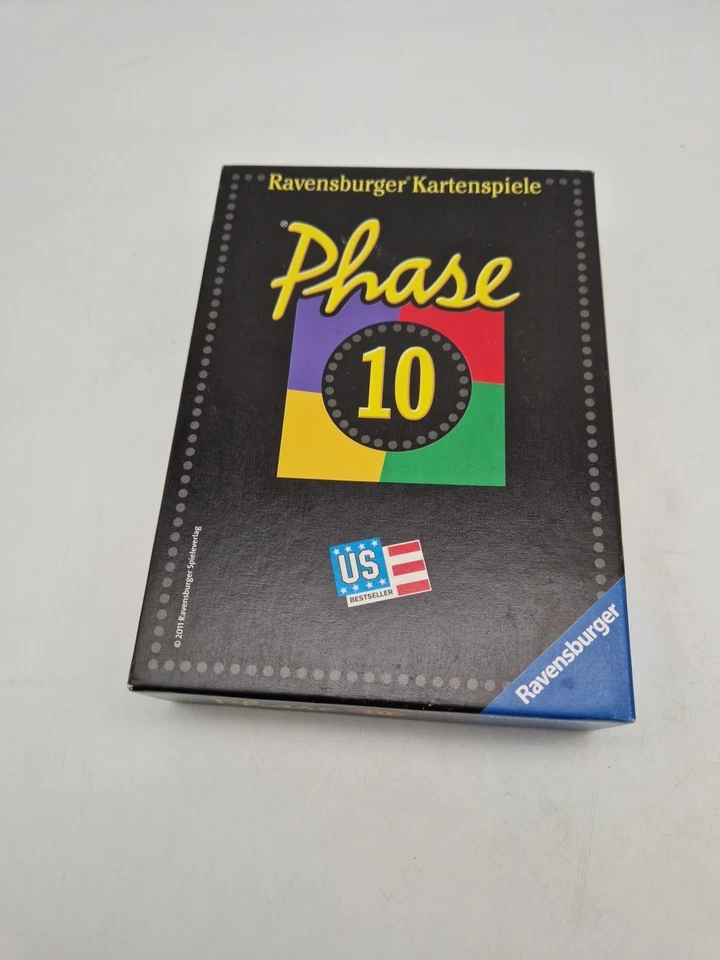 ⚡Ravensburger Phase 10 Kartenspiel 2005 Familie Kinder Spiel Karten+ Anleitung⚡ - Bild 3 von 4