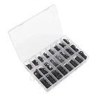 Rubber 740pcs Set Car Air Conditioning Sealed Ring A/C Trim Repair O-Ring Seal