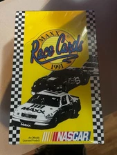 Vintage 1991 MAXX Race Cards Nascar Wax Pack Box 36 Packs Sealed