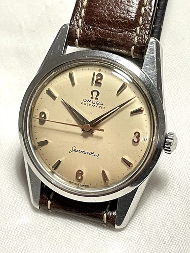 Vintage Steel Swiss Omega 14700 Seamaster Automatic Men’s Watch ft Explorer Dial