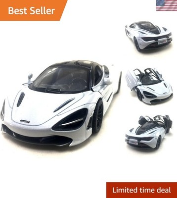 McLaren 720s White 5 Inch 1:36 Scale Die Cast Metal Model Toy Super Sports Car