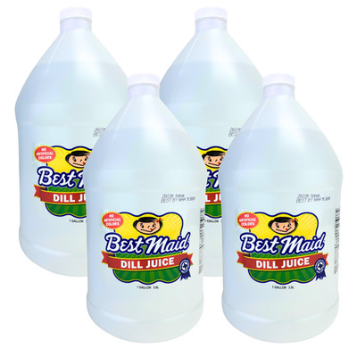 Best Maid Dill Pickle Juice 4 Pack Gallon